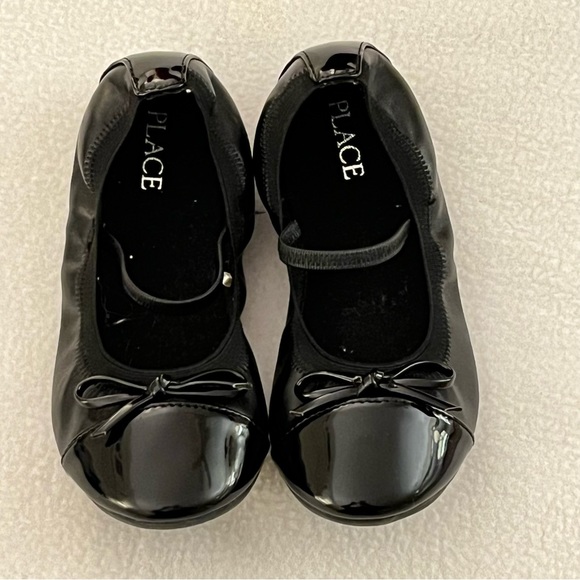 🛍️ LAST CHANCE Children’s Place Black Ballet Flats - Picture 3 of 7